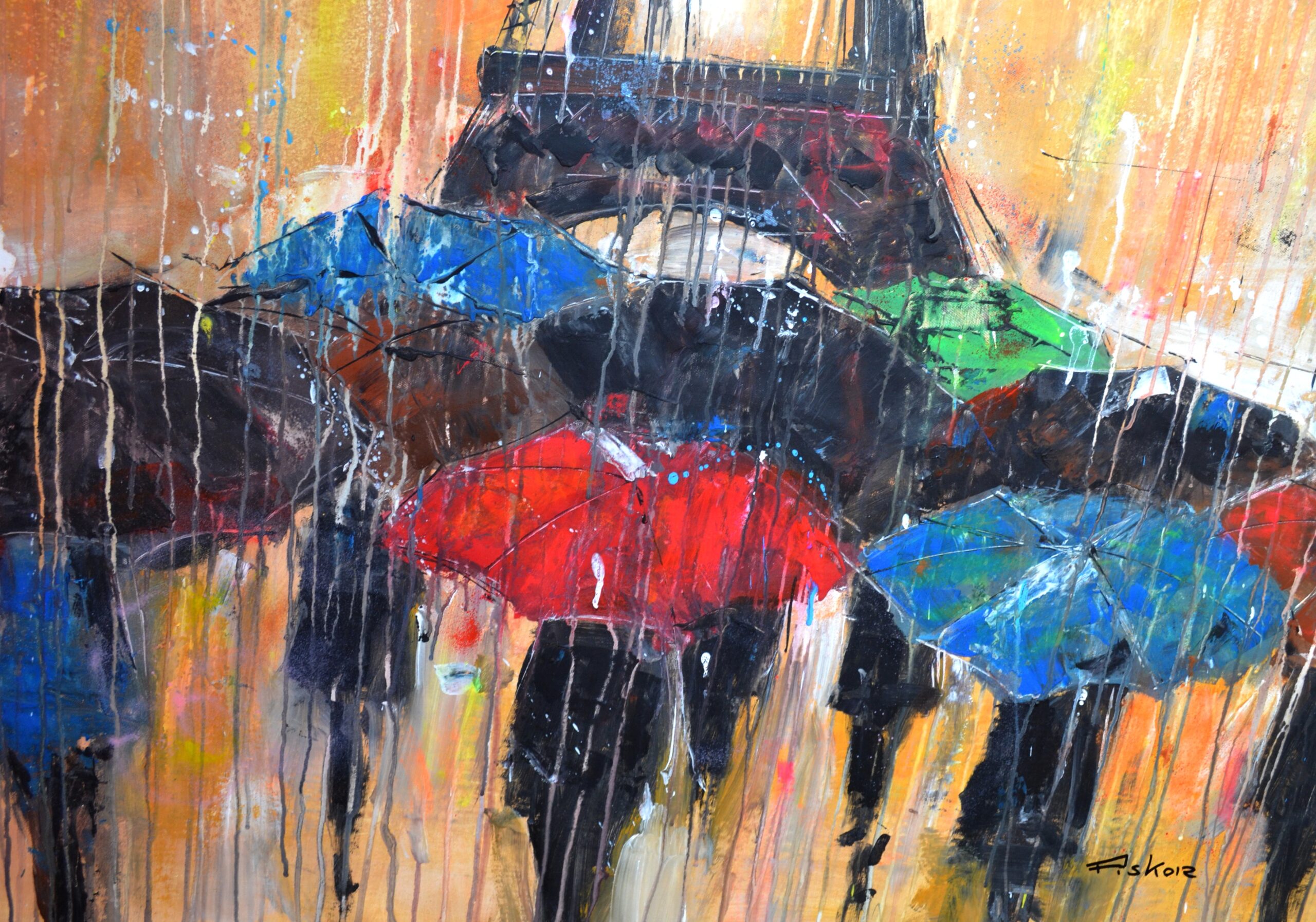 Piotr Piskorz - Paris crying rain - Image 3