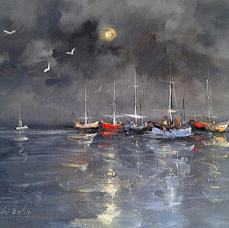 Sławomir Zajkowski "Water reflection"