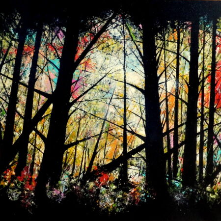 Piotr Piskorz "Forest before winter"